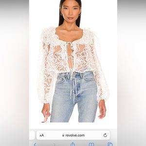 for love & lemons blouse